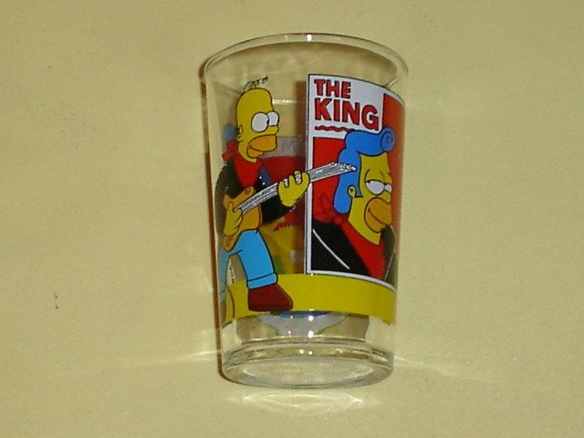 Les Simpsons - Tropico Diffusion - Set de 6 verres à eaux Bart Simpson